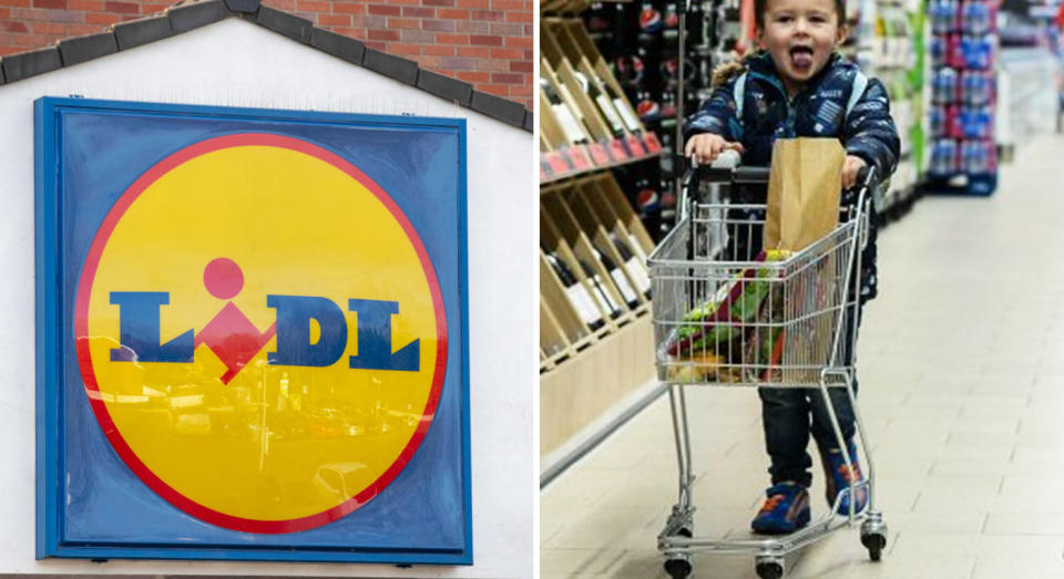 Lidl is introducing ‘fun size’ trolleys for children [Photo: Lidl/Getty]