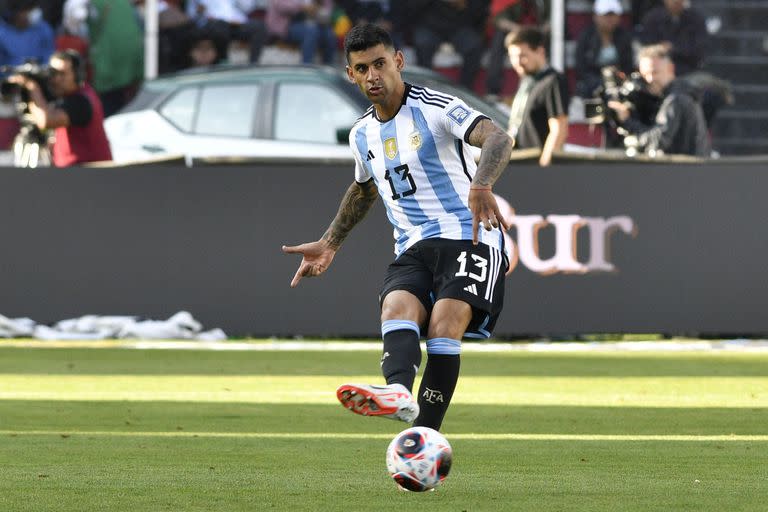 Cristian Romero es una fija en la defensa de la selección argentina y hace una gran dupla con Nicolás Otamendi