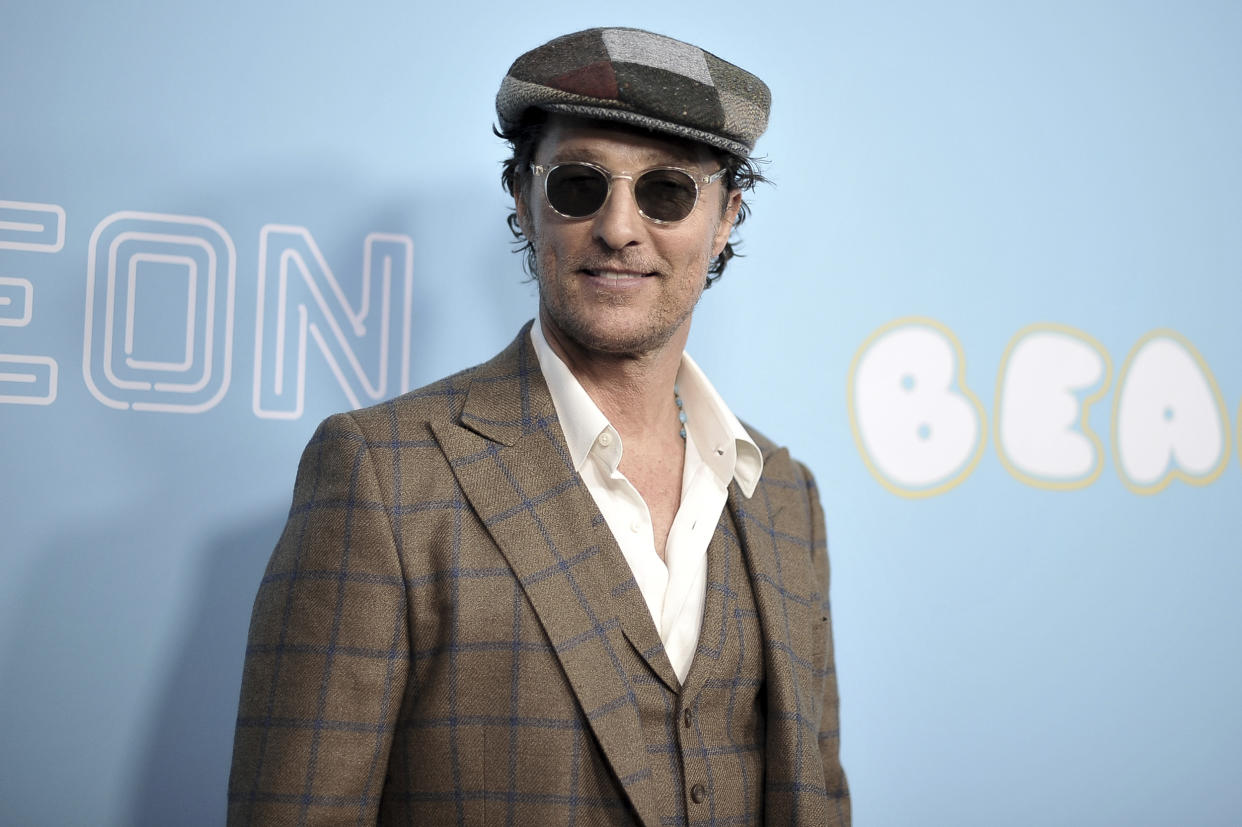 Matthew McConaughey attends the LA Premiere of "The Beach Bum" at ArcLight Hollywood on Thursday, March 28, 2019, in Los Angeles. (Photo by Richard Shotwell/Invision/AP)