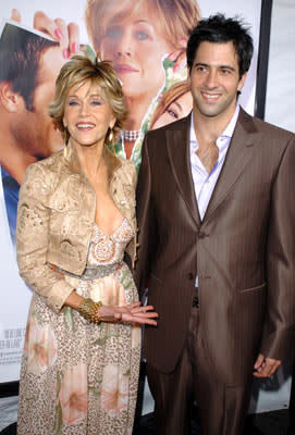 Jane Fonda and son Troy Garity at the Westwood premiere of New Line Cinema's Monster-In-Law