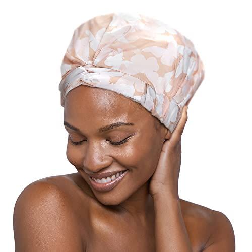 1) Luxury Reusable Shower Cap