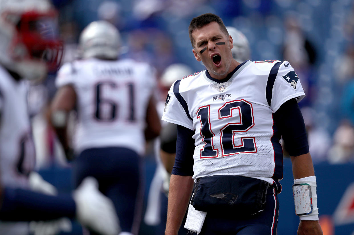 The AFC East may not be a complete walkover for Tom Brady and the Patriots this season. (Getty)