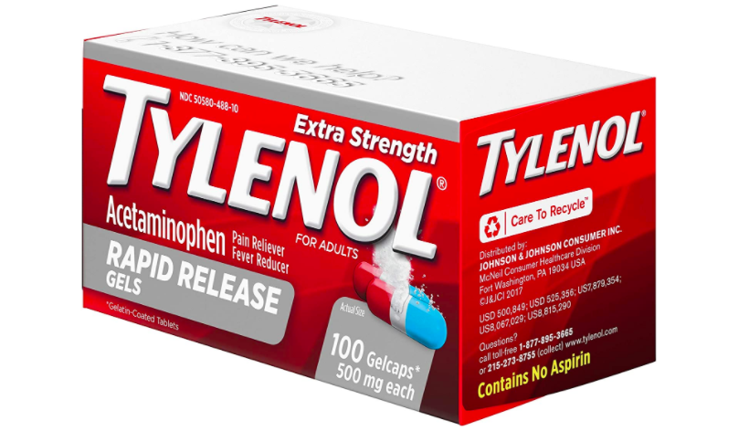 Tylenol Extra Strength Rapid Release Gels. (Photo: Amazon)