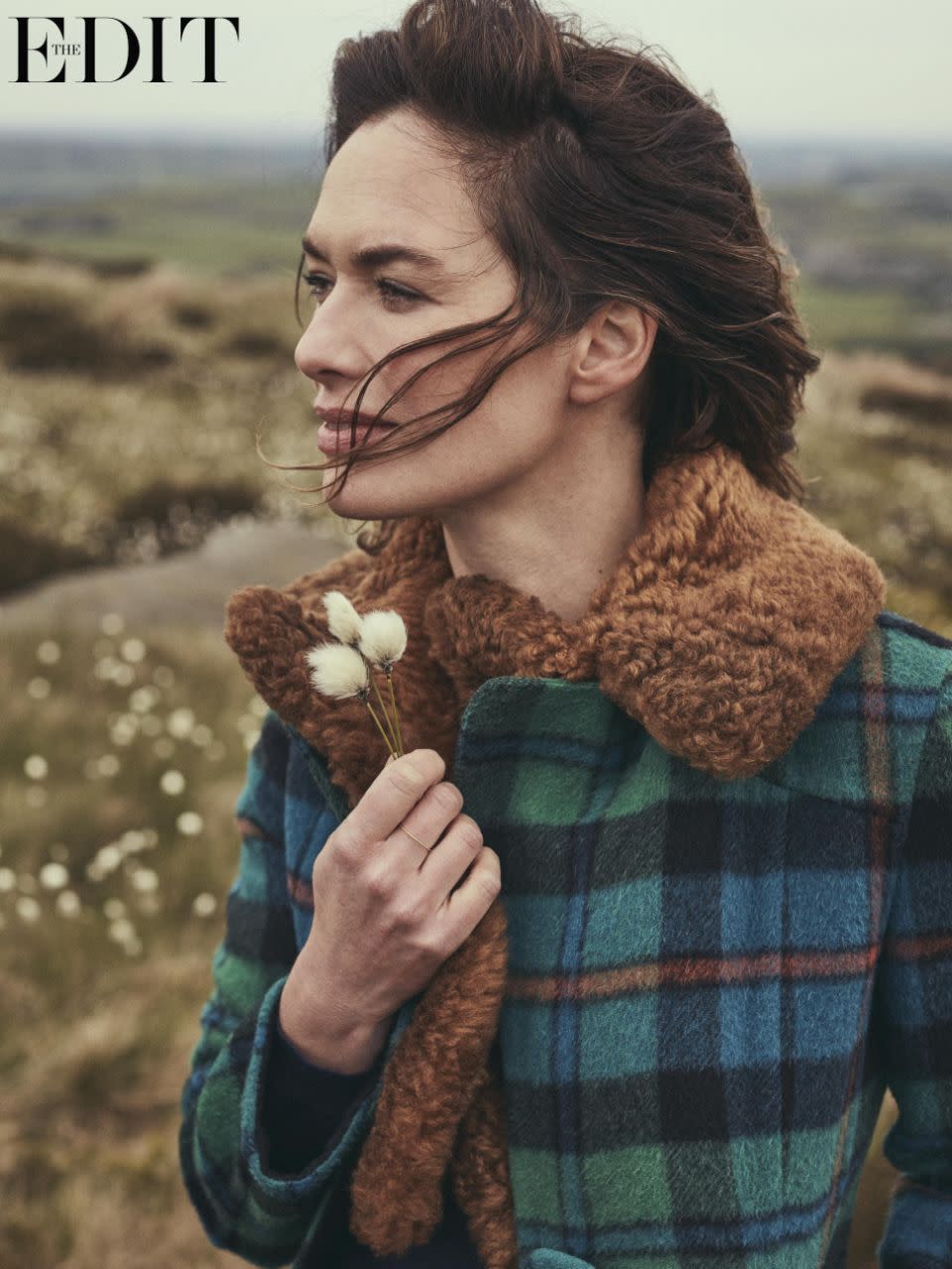 Lena posed for some stunning snaps for the fashion publication. Source: The Edit