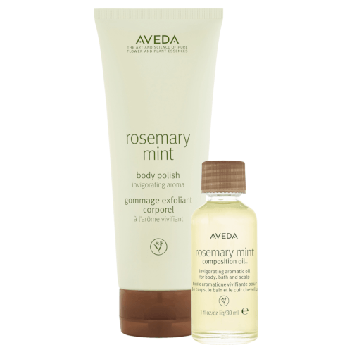 30% off 'A gift of invigorating moments' body polish and body oil set.