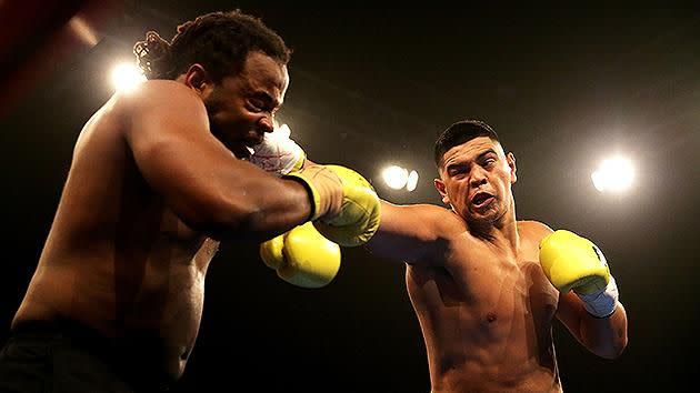 Willis Meehan in the ring. Pic: Getty