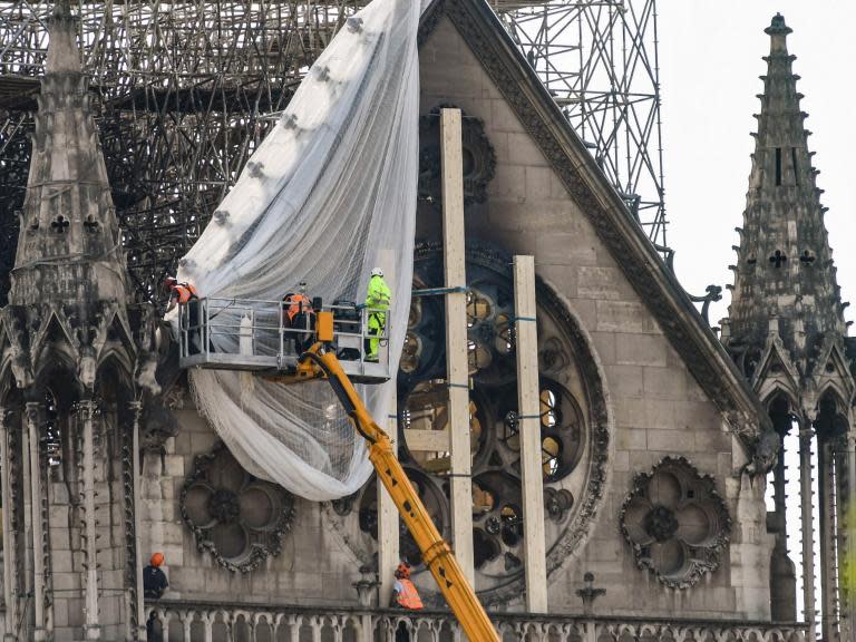 Notre Dame cathedral fire likely caused by electrical short-circuit, say police