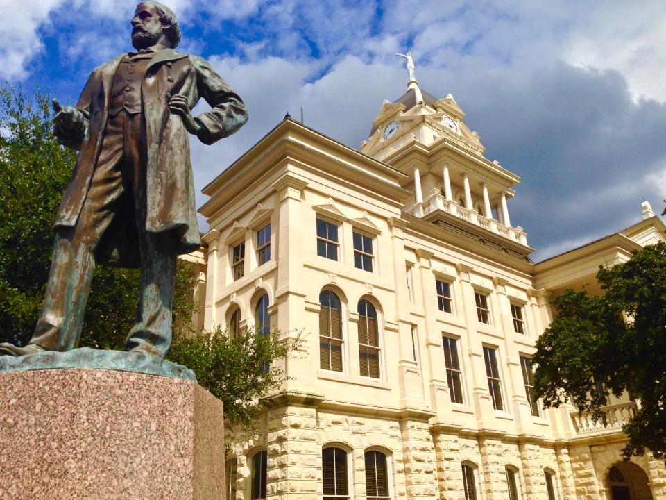 Bell County Courthouse in Belton, Texas