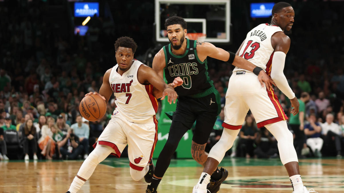 The Heat won on their visit to the Celtics and stretched the series to the last game