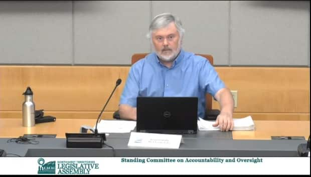 MLA Kevin O’Reilly chairing Tuesday's public briefing on flood relief that left many MLAs with more questions. On Thursday, he said multiple times the minister had failed to answer his questions.