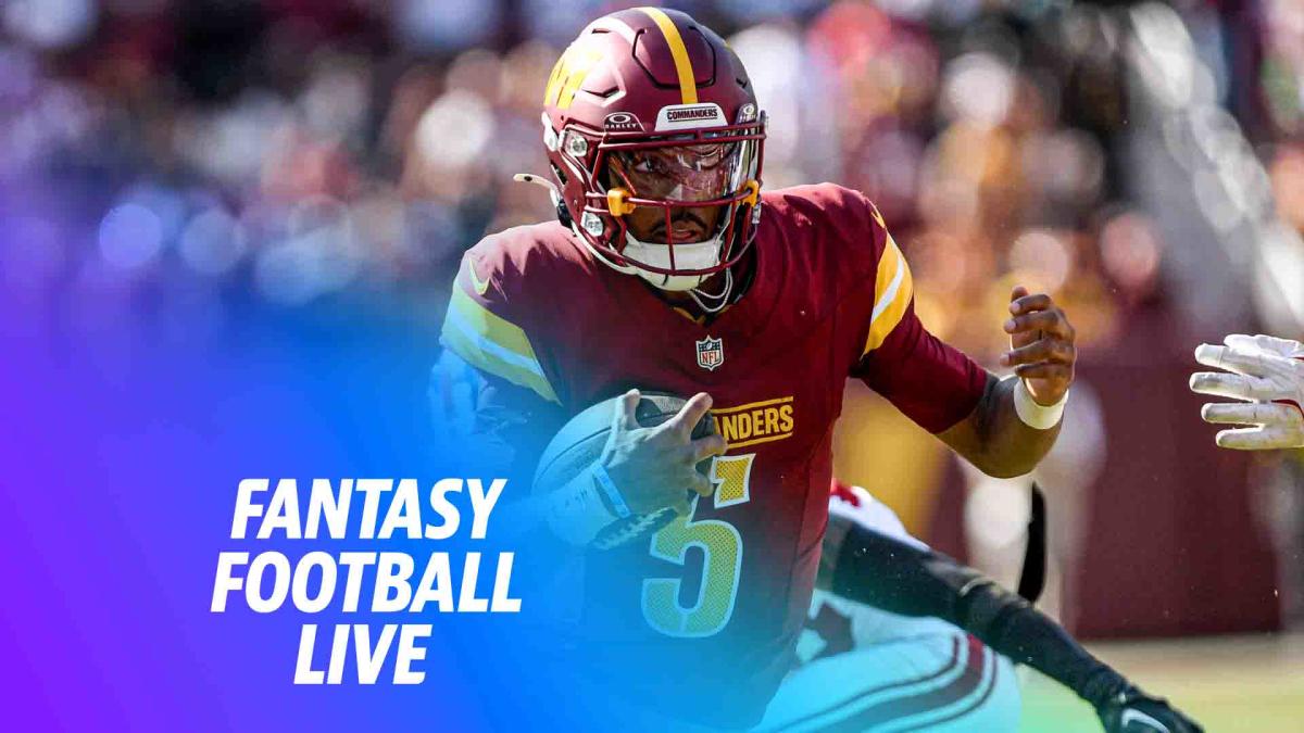 Jayden Daniels due for big MNF performance? | Fantasy Football Live