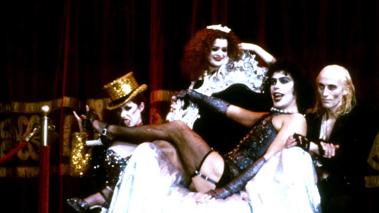 the cast of the rocky horror picture show a good housekeeping pick for best halloween movies