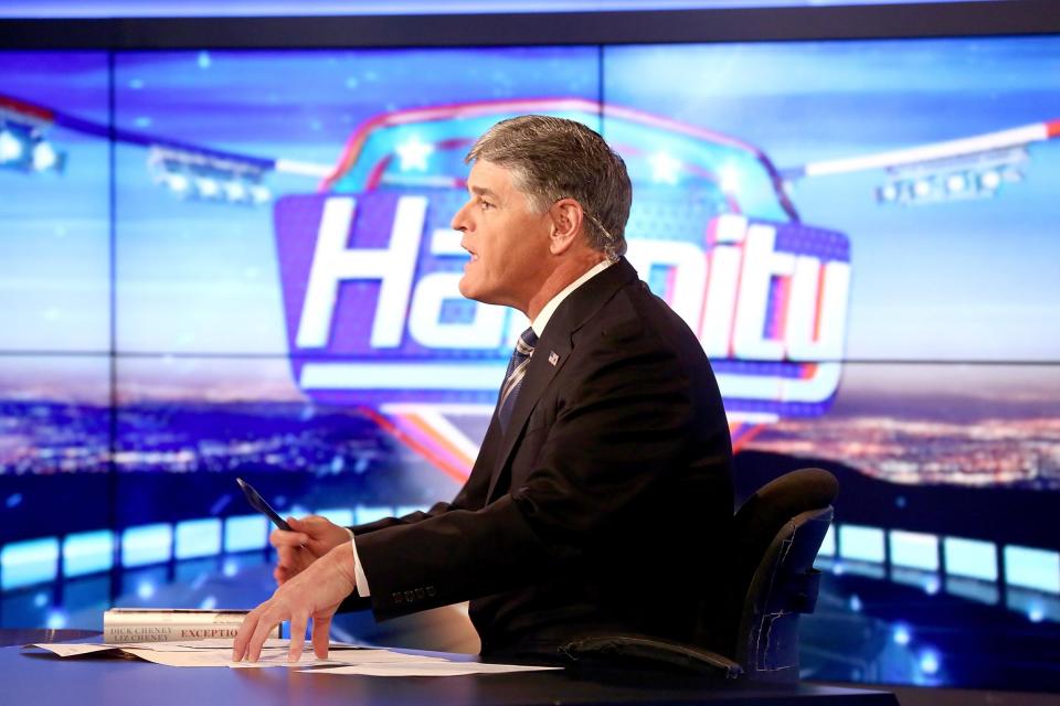 Sean Hannity denies all claims made against him: Getty / Paul Zimmerman