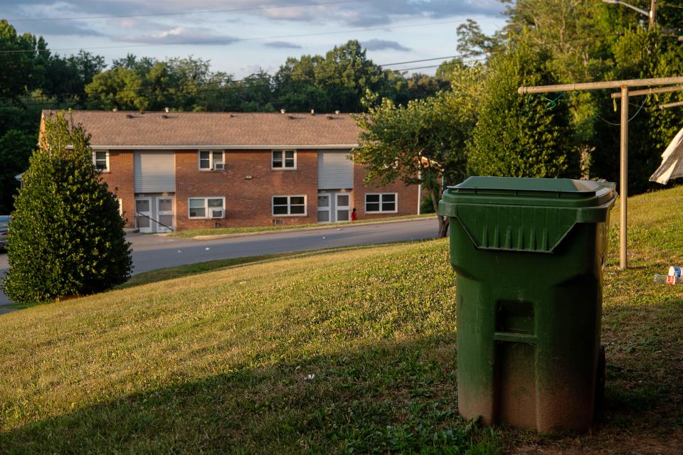 Deaverview Apartments in West Asheville.