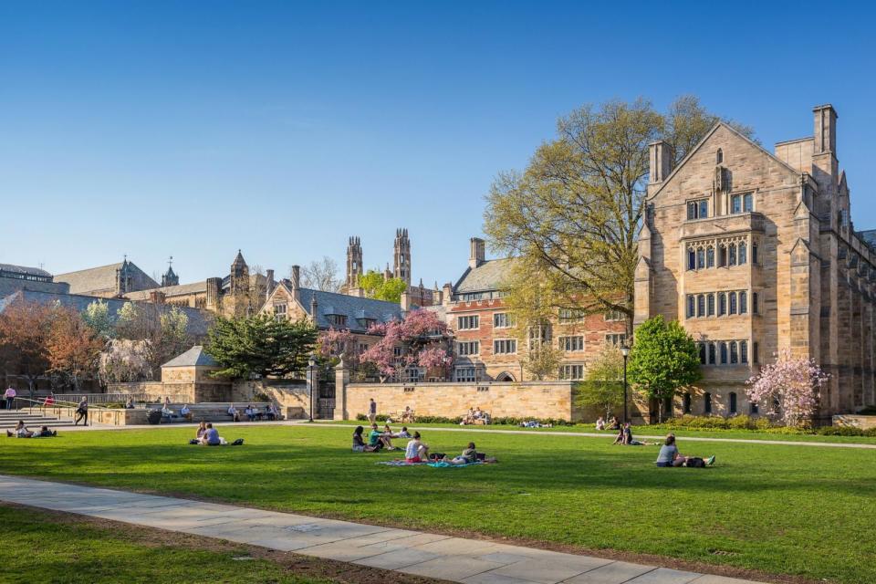 PHOTO: Yale University campus, April 4, 2015, New Haven, Conn.  (STOCK PHOTO/Getty Images)