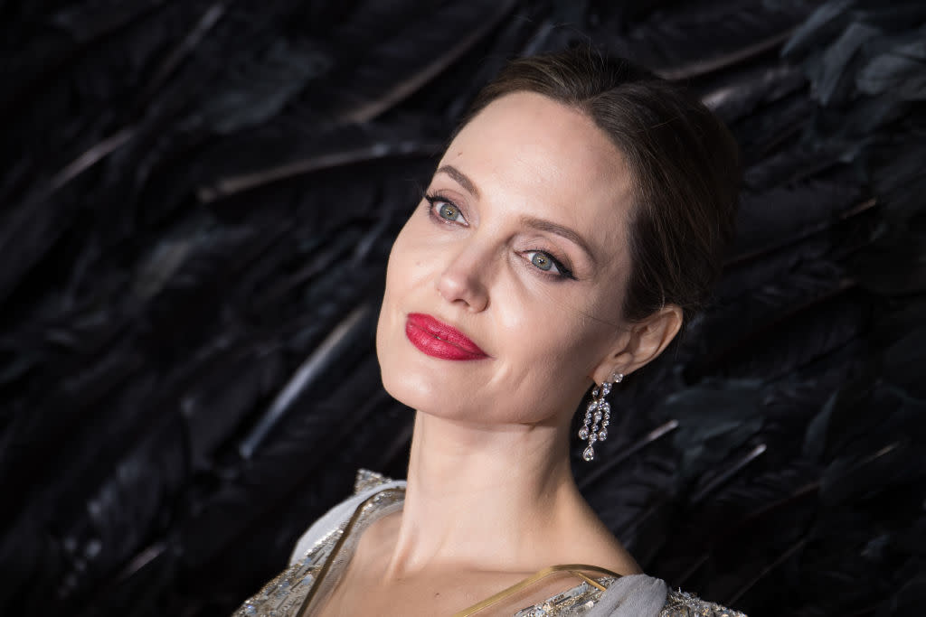 Angeline Jolie has penned an open letter to parents, pictured here at the Maleficent: Mistress Of Evil premiere in October 2019. (Getty Images)