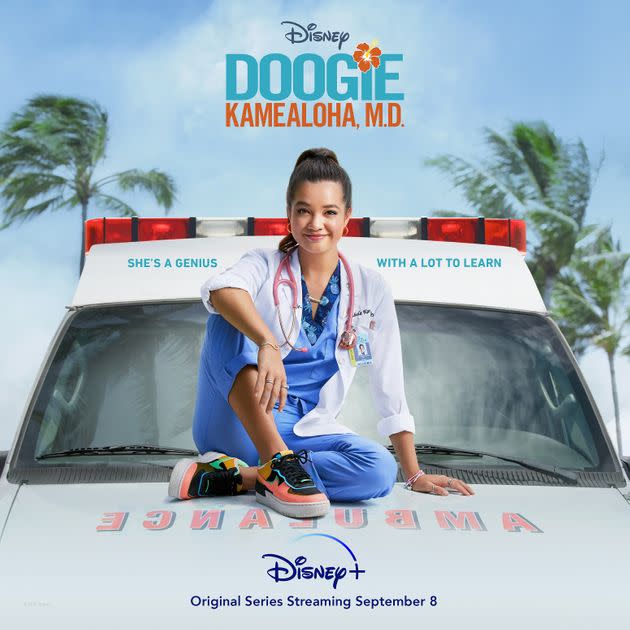 Peyton Elizabeth Lee as “Doogie Kamealoha, M.D.”  (Photo: DIsney+)