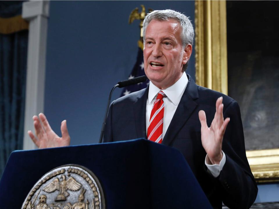 Mayor Bill de Blasio 