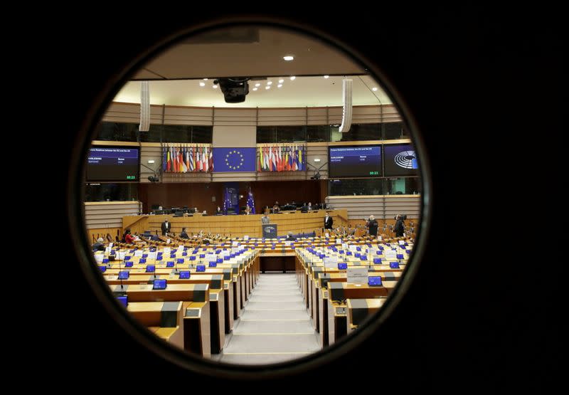 Debate on future relations between Britain and the EU in Brussels