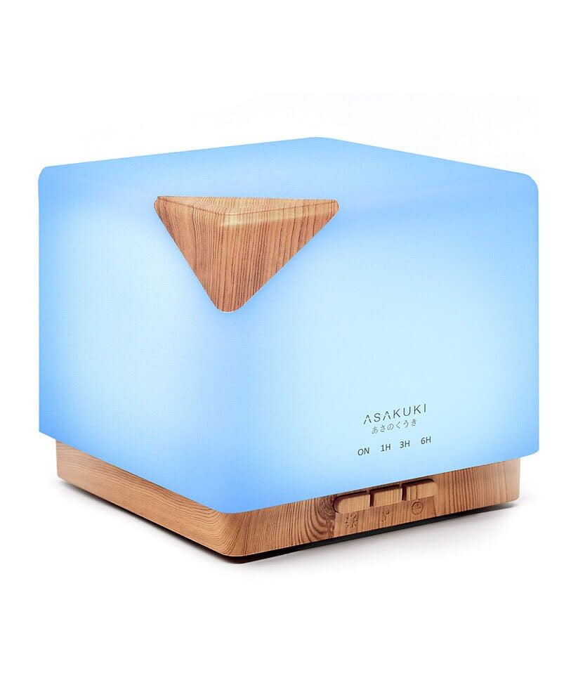 ASAKUKI Square 5-in-1 Essential Oil Diffuser