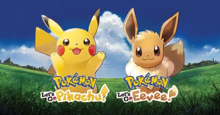 Pokemon Let’s Go Pikachu! and Let’s Go Eevee!