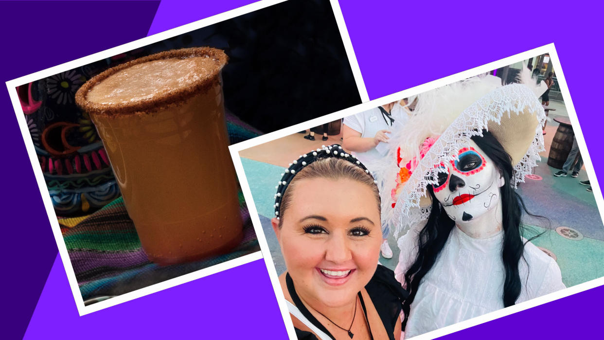 At Universal Studios Hollywood this year, micheladas are on the Halloween Horror Nights menu. Here's how to make them. (Photos: Universal Studios Hollywood; Carly Caramanna)