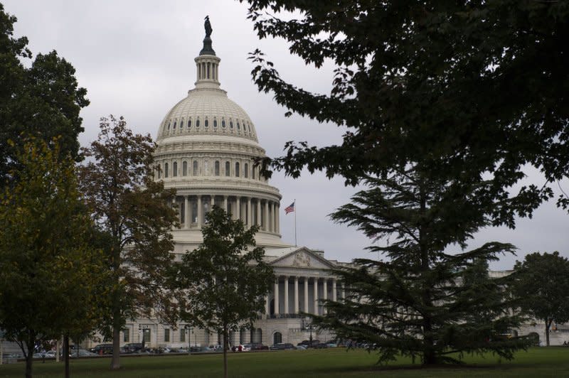 On July 24, 2009, 1998, a gunman opened fire at the Capitol in Washington, killing two police officers and wounding a tourist. Police shot the gunman, Russell Eugene Weston Jr., who survived. He was later charged with murder and has been confined to a psychiatric institution. File Photo by Kevin Dietsch/UPI