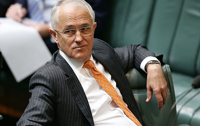 PM Turnbull has his trigger to call for a double dissoltion election. Source: Getty