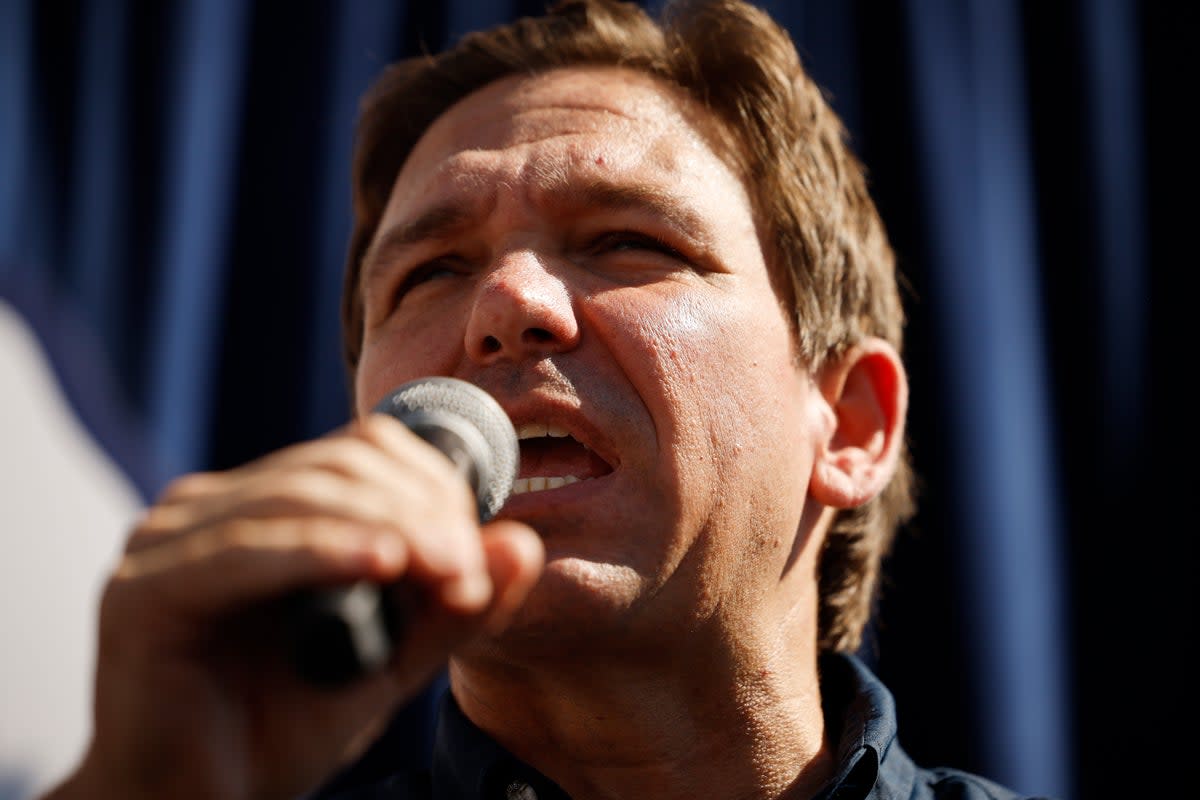Ron DeSantis has played down the events of January 6 (Getty Images)