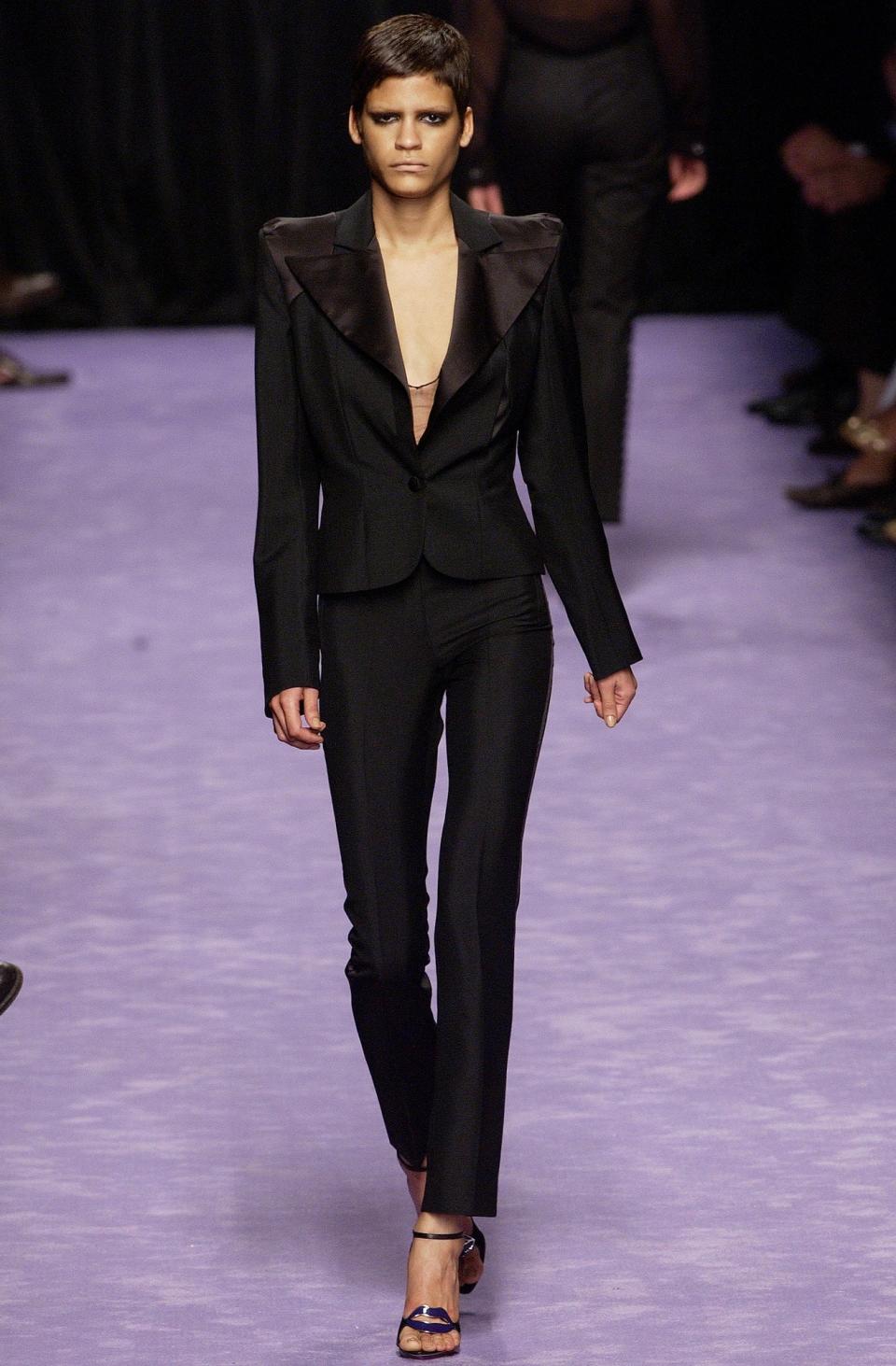 Saint Laurent, spring 2003 ready-to-wear