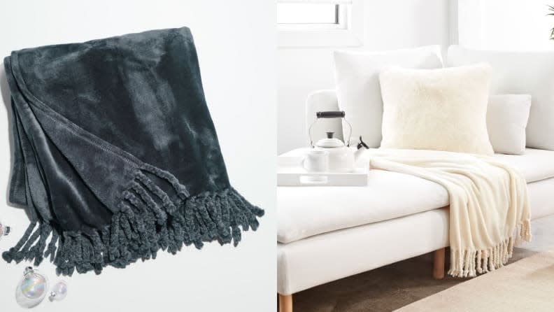 Gifts that give back: Nordstrom Bliss Plush Throw.