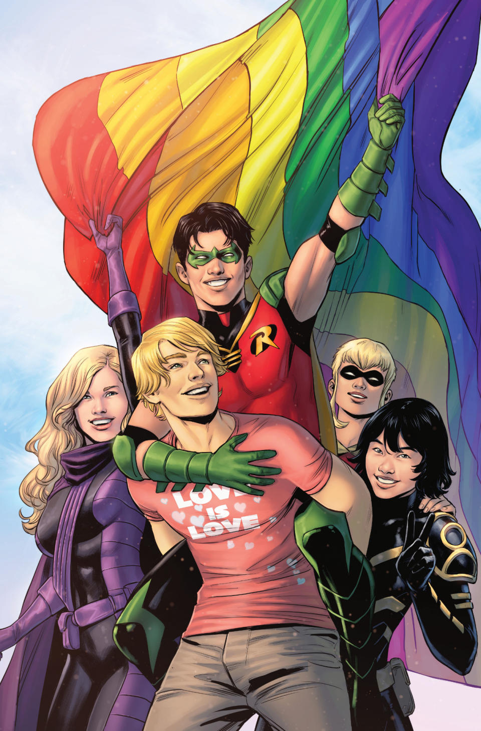 DC Pride Variant Covers