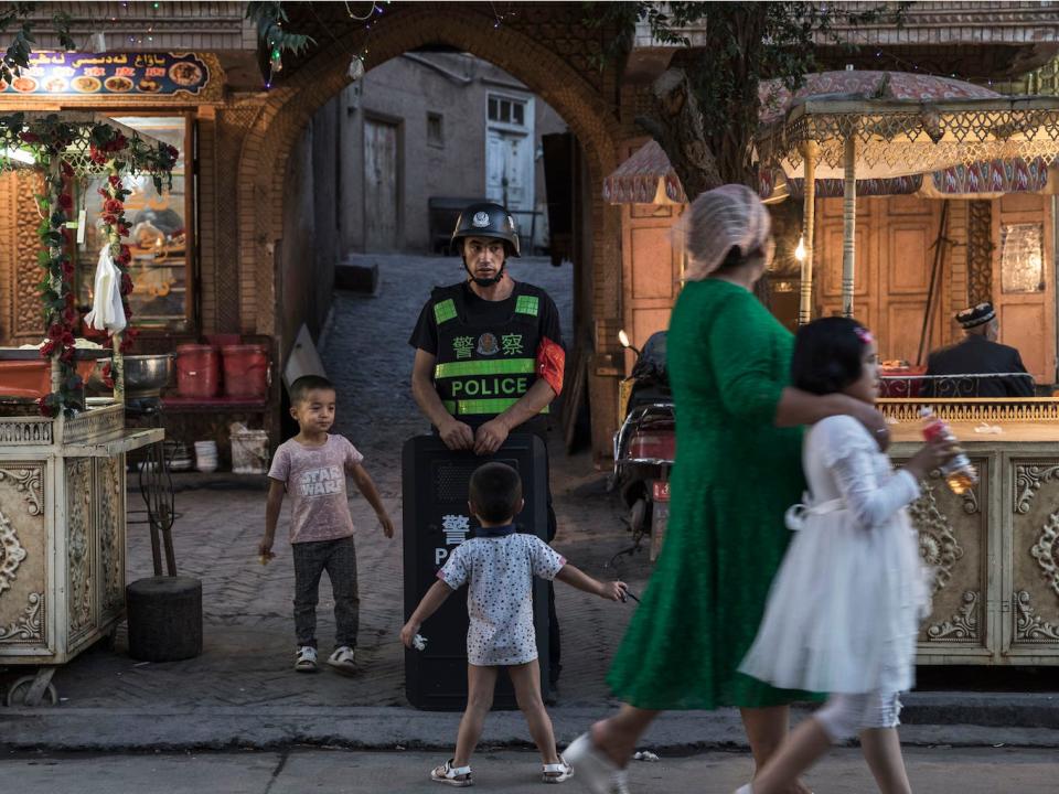 xinjiang kashgar police