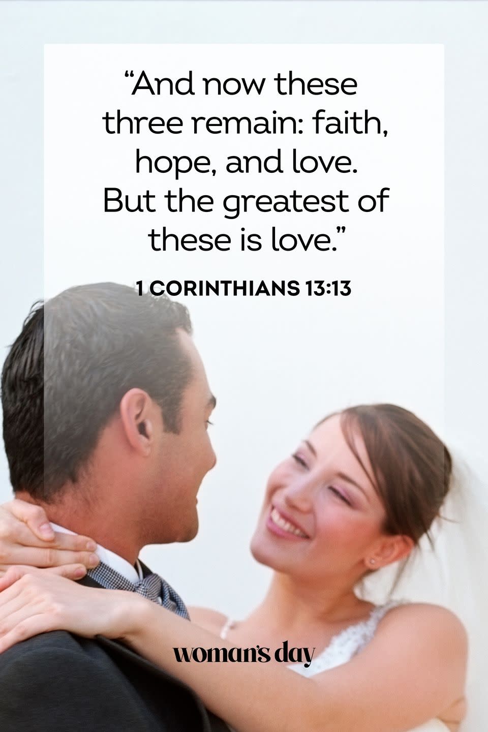 3) 1 Corinthians 13:13