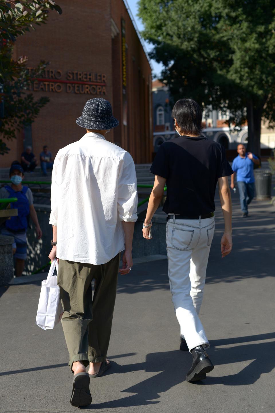 The Best Street Style From the Spring 2022 Menswear Shows in Milan