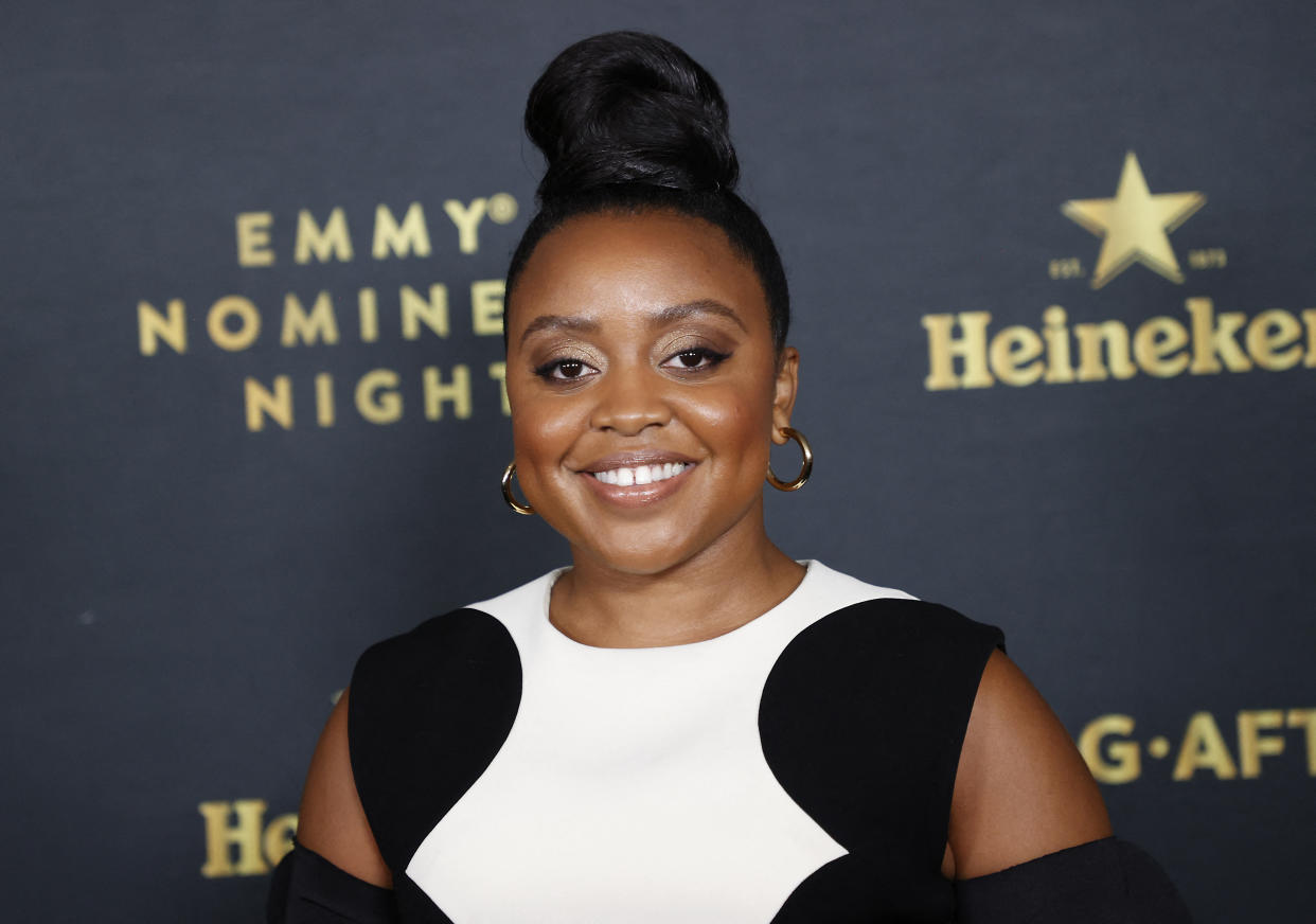 Quinta Brunson won an Emmy Award for her writing on the pilot episode of 