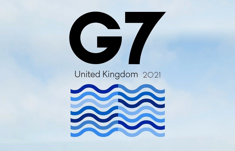 G7 2021。(圖：G7 UK推特)