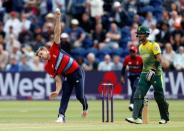 Cricket - England vs South Africa - Third International T20 - The SSE SWALEC, Cardiff, Britain - June 25, 2017 England's David Willey in action Action Images via Reuters/Andrew Boyers