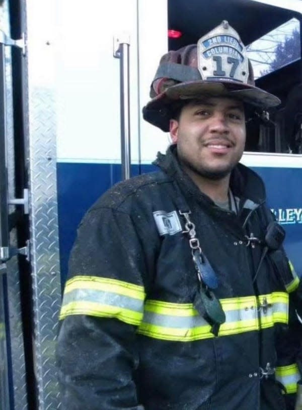 Spring Valley firefighter Jared Lloyd, 35, died in March 2021 fire to Evergreen Court Home for Adults in Spring Valley