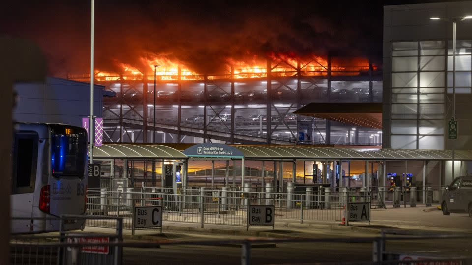 The airport is due to reopen at 3 p.m. local time on Wednesday. - Marcin Nowak/LNP/Shutterstock