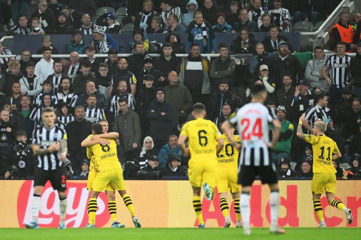 Newcastle were unable to produce another memorable European display (Getty Images)