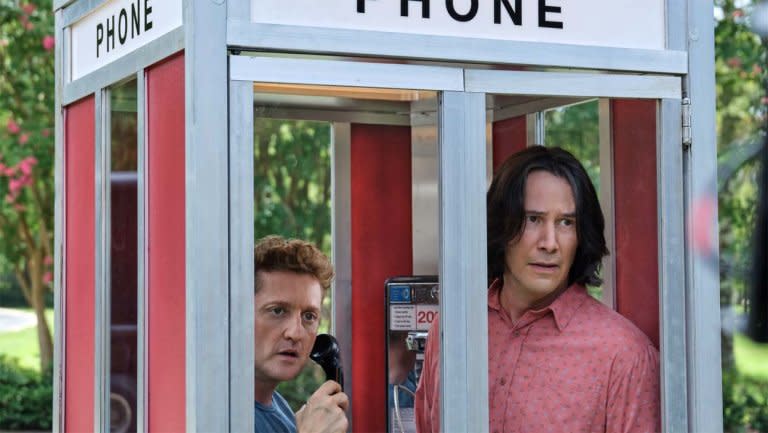 Alex Winter and Keanu Reeves in Bill & Ted Face the Music | Orion Pictures