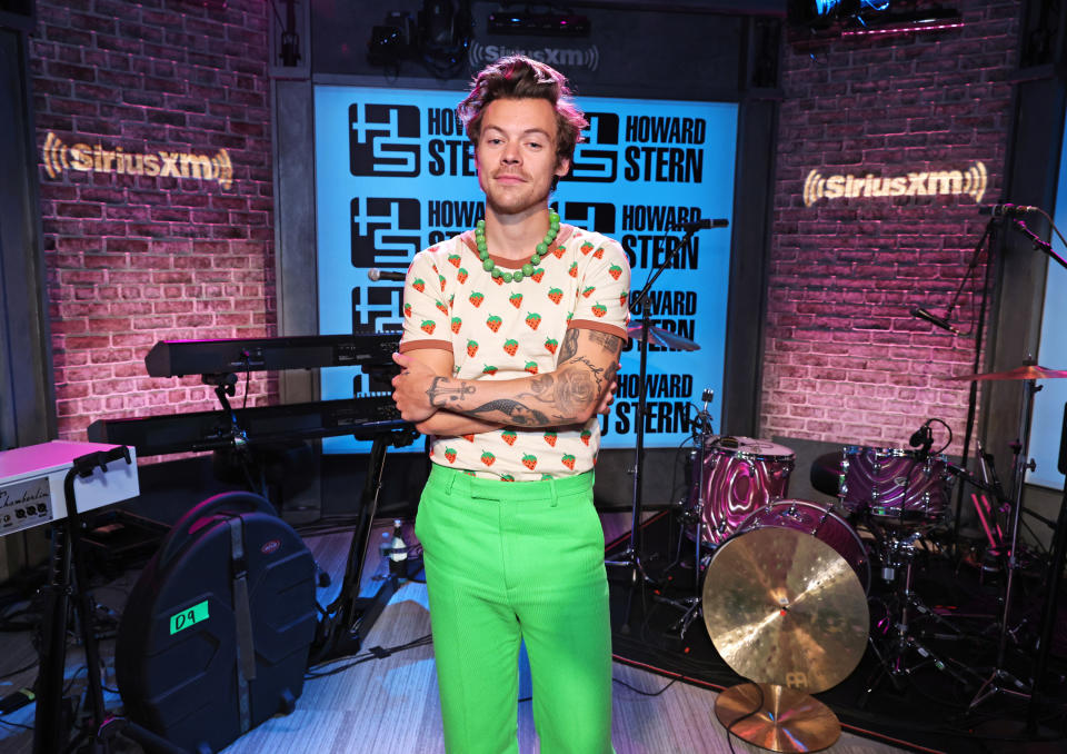 harry at SiriusXM studios