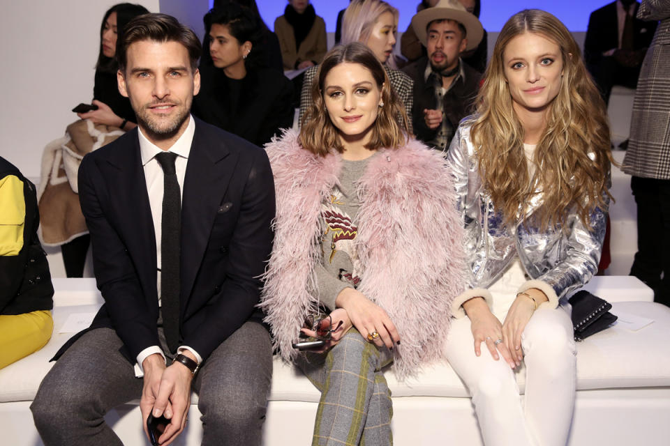 Johannes Huebl, Olivia Palermo, and Kate Bock