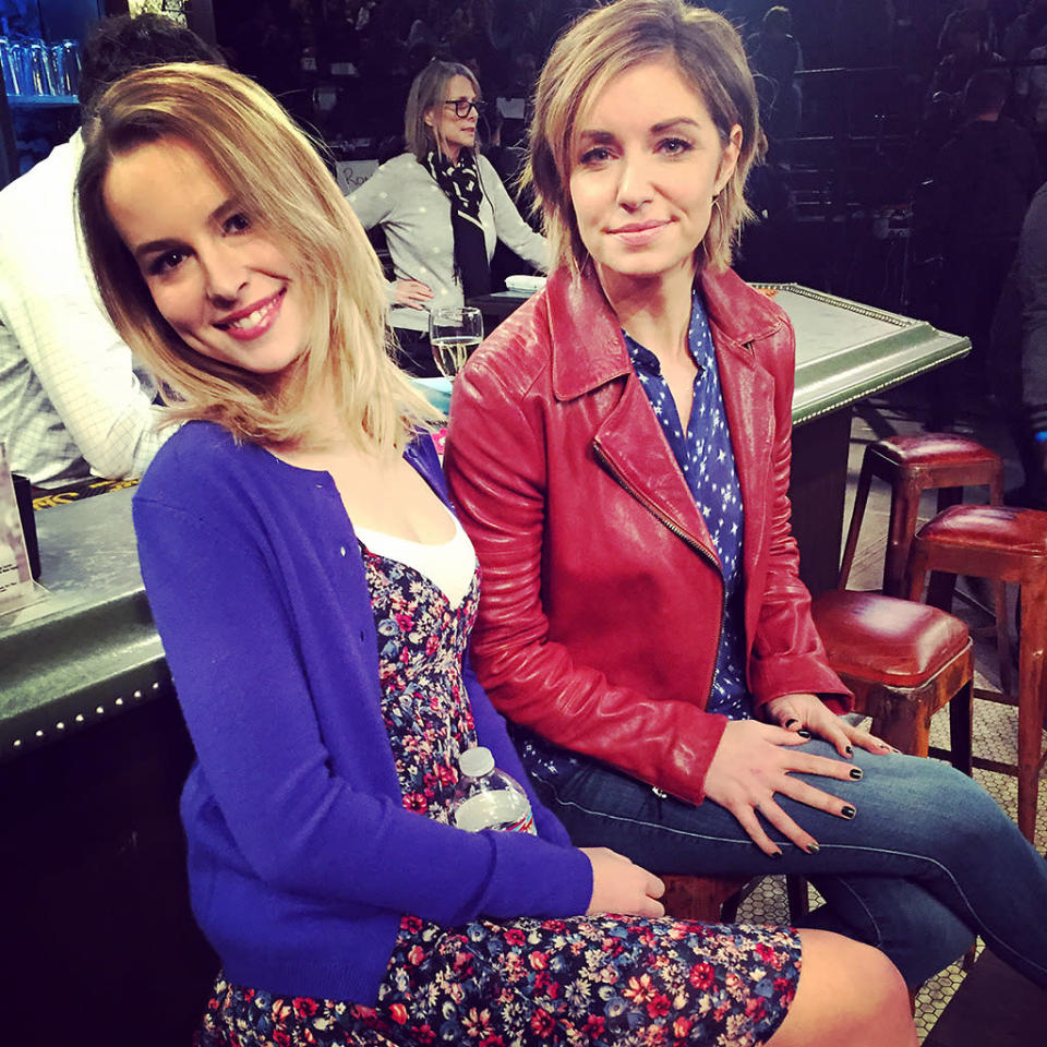 Bridgit Mendler and Biance Kajilch