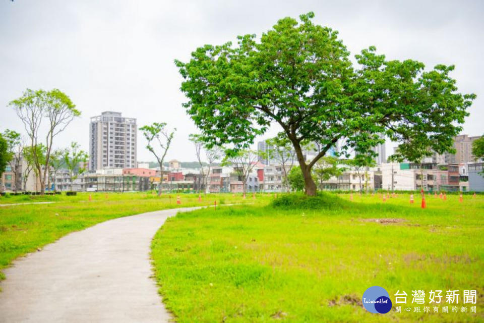 楊梅四維兒童公園遊戲場景觀改善工程，預計113年3月完工。