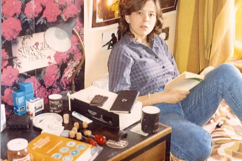 Jeni in her room on the 17th floor -Credit:Jeni Carr/Paul Carr