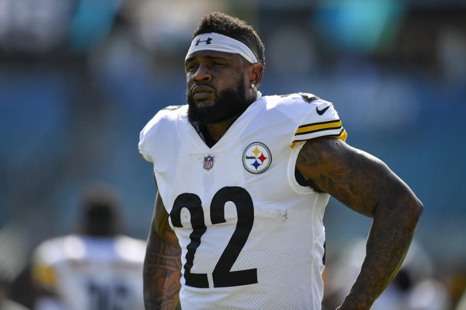 With James Conner out, Jaylen Samuels has been the popular add, but Stevan Ridley is also worth a look. (Photo by Roy K. Miller/Icon Sportswire via Getty Images)