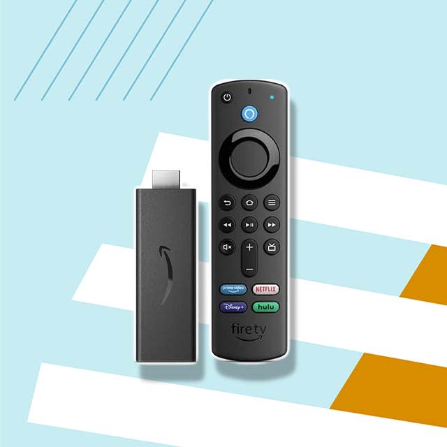 Amazon Fire TV Stick With Background