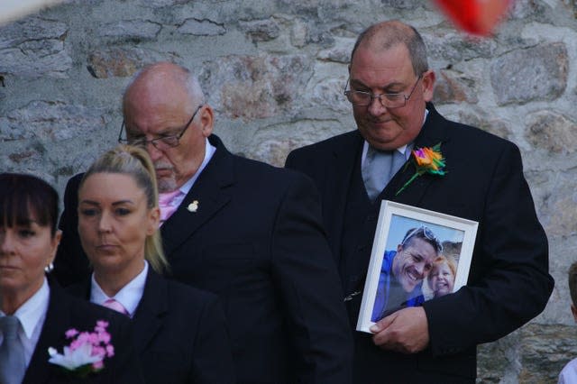 Lee and Sophie Martyn funeral